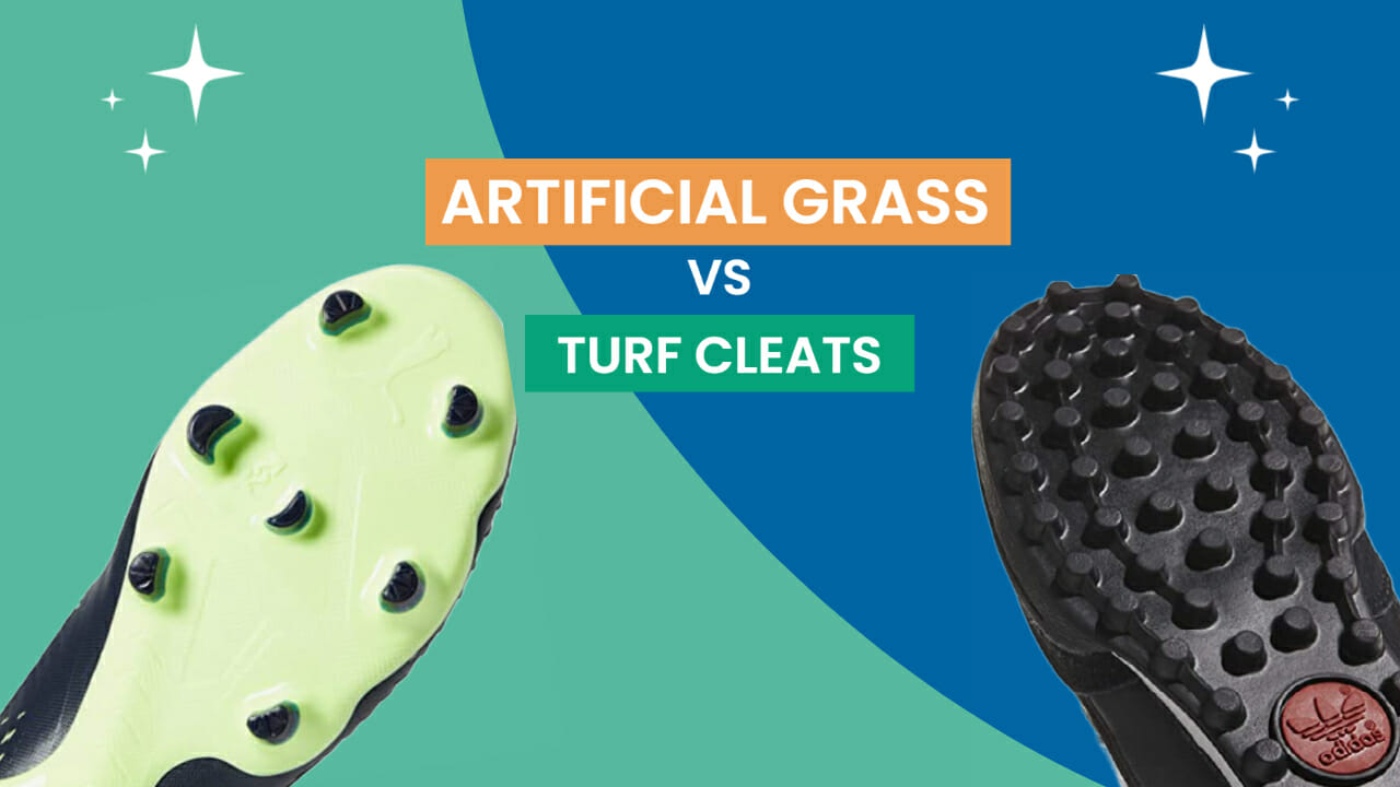 Artificial Grass Vs Turf Soccer Cleats - Difference With Pics